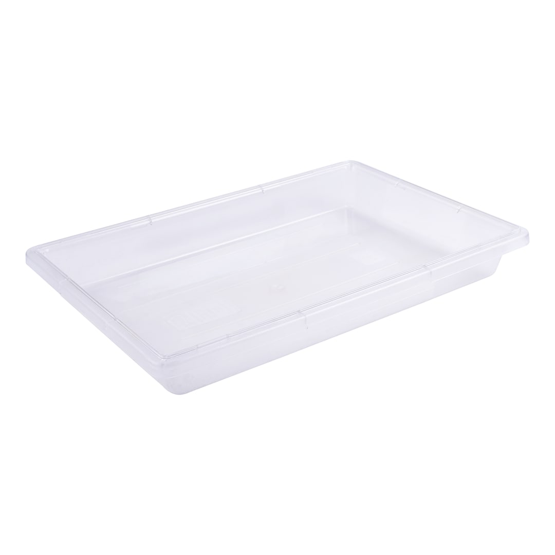 Darling Foodservice Clear PC 5 gallon 18 x 26 x 3.5" Food Box