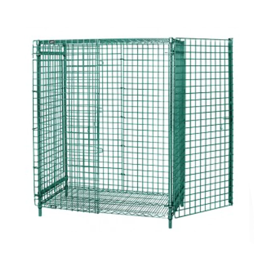 Quantum Storage 246063SECP Green 60 x 63 Stationary Security Unit Kit