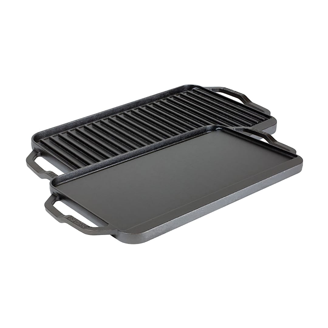 Lodge Manufacturing LCDRG Cast Iron 19.5 x 10 Reversble Grill/Griddle