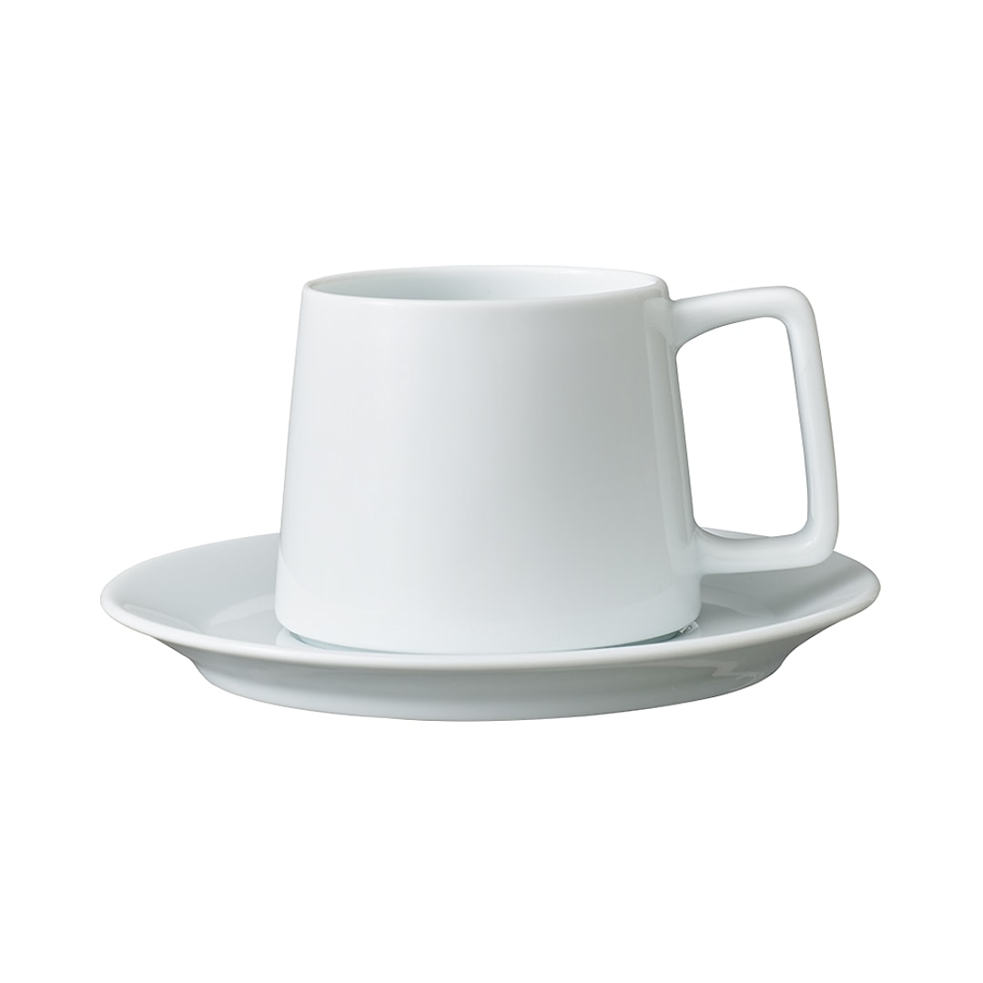 1880 Hospitality SD1234030 Luzerne Scandi White 9 Oz Cappuccino Cup - 24/CS