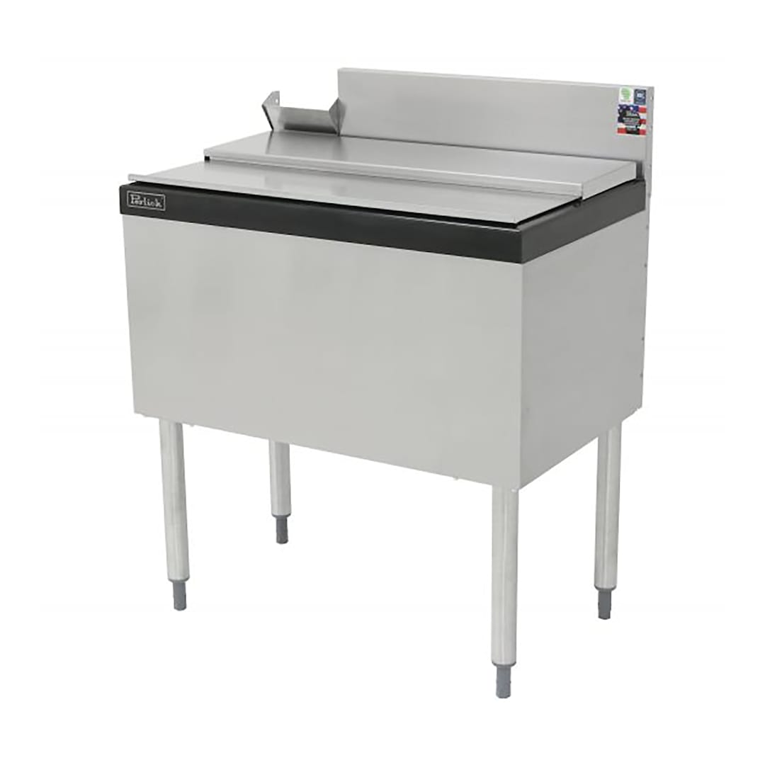 Perlick TS30IC10-STK 30 x 18.56 in. Ice Chest with 6 in. Backsplash