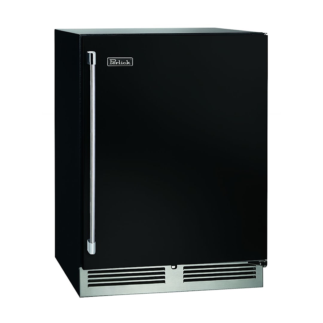 Perlick HC24FS-BS-STK Black 115V 23.88"W Glass Chiller