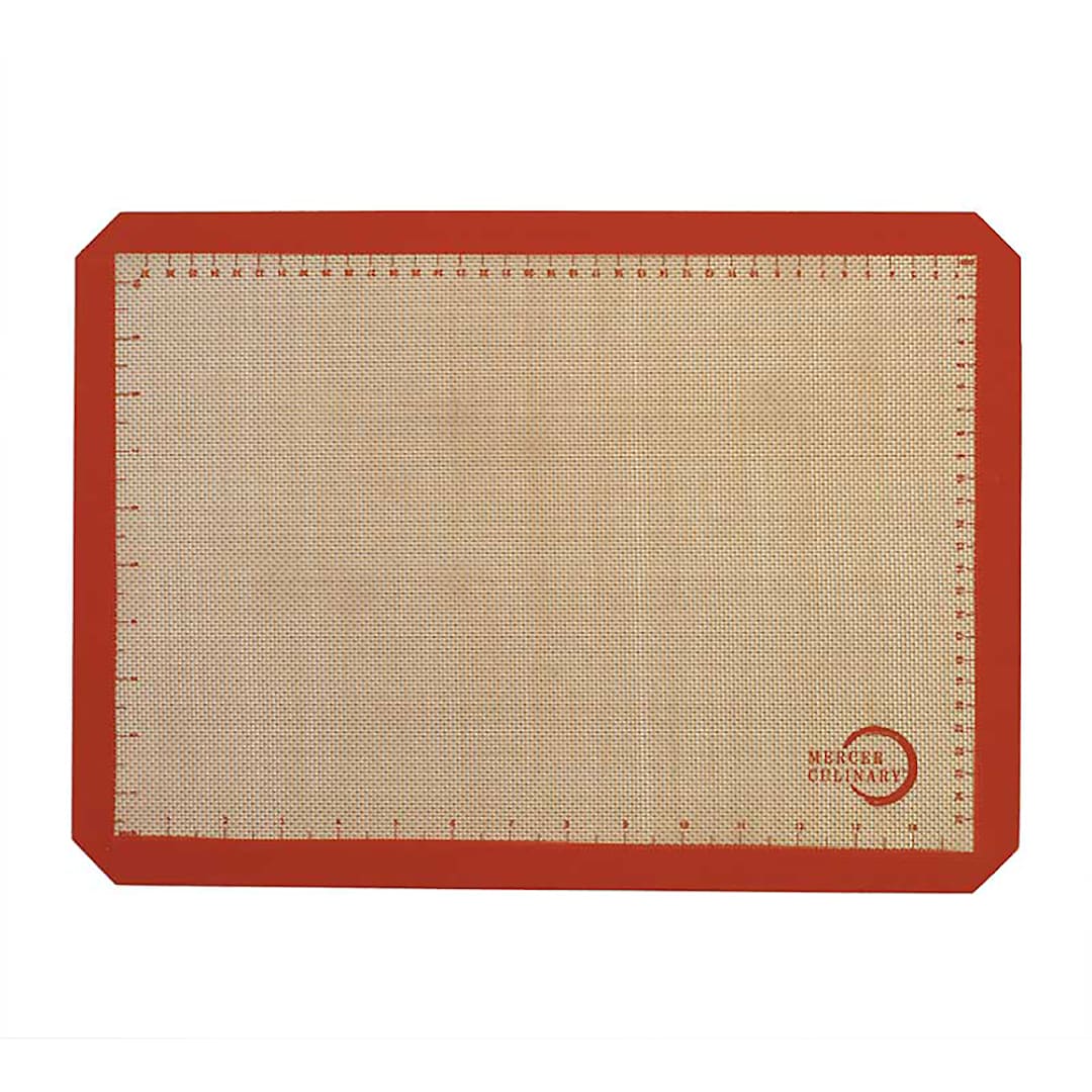 Mercer Culinary M31093OR Silicone Half Size Baking Mat