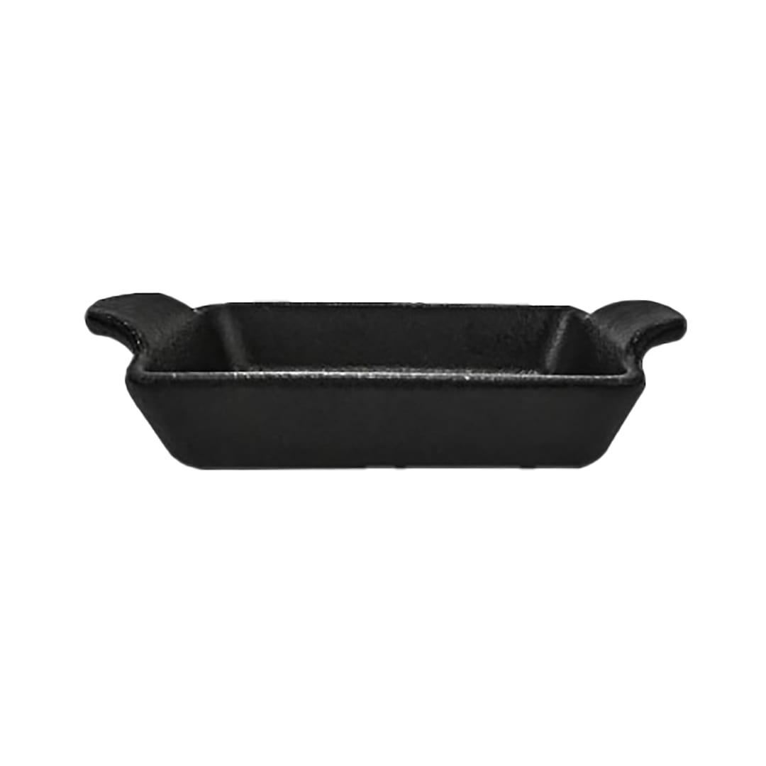 Diversified Ceramics DCI539BI Black 10 ounce Rectangle Dish