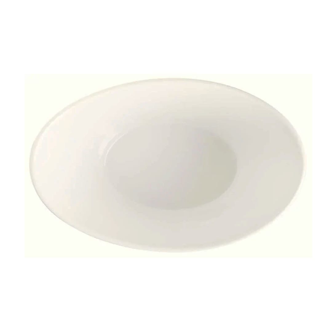 Libbey - Formerly World Tableware BW-5101 8-1/2 ounce White Oval Neptune Bowl