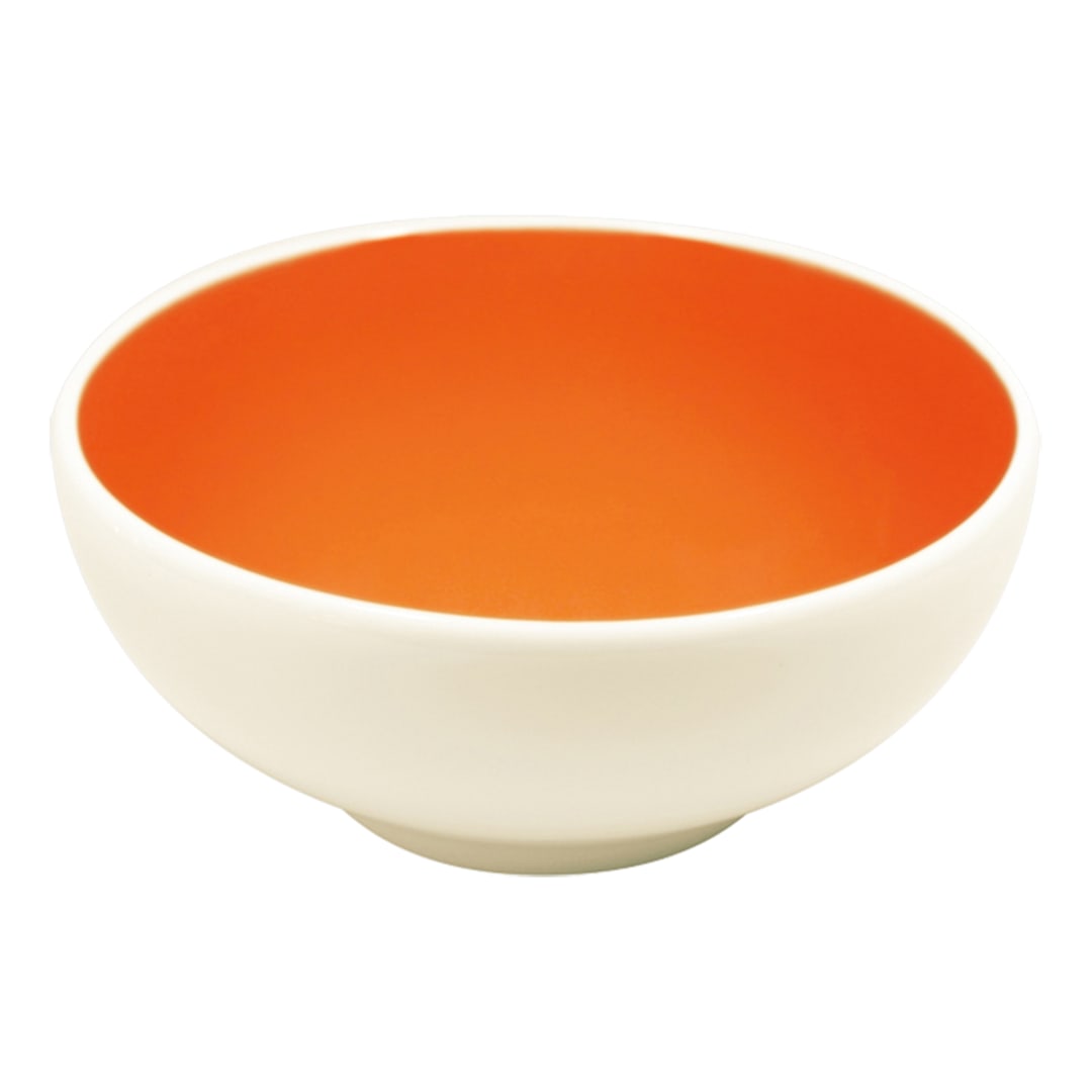 RAK Porcelain OPNB15PD3 Samba Tangerine 21.3 oz. Noodle Bowl - 6 / CS
