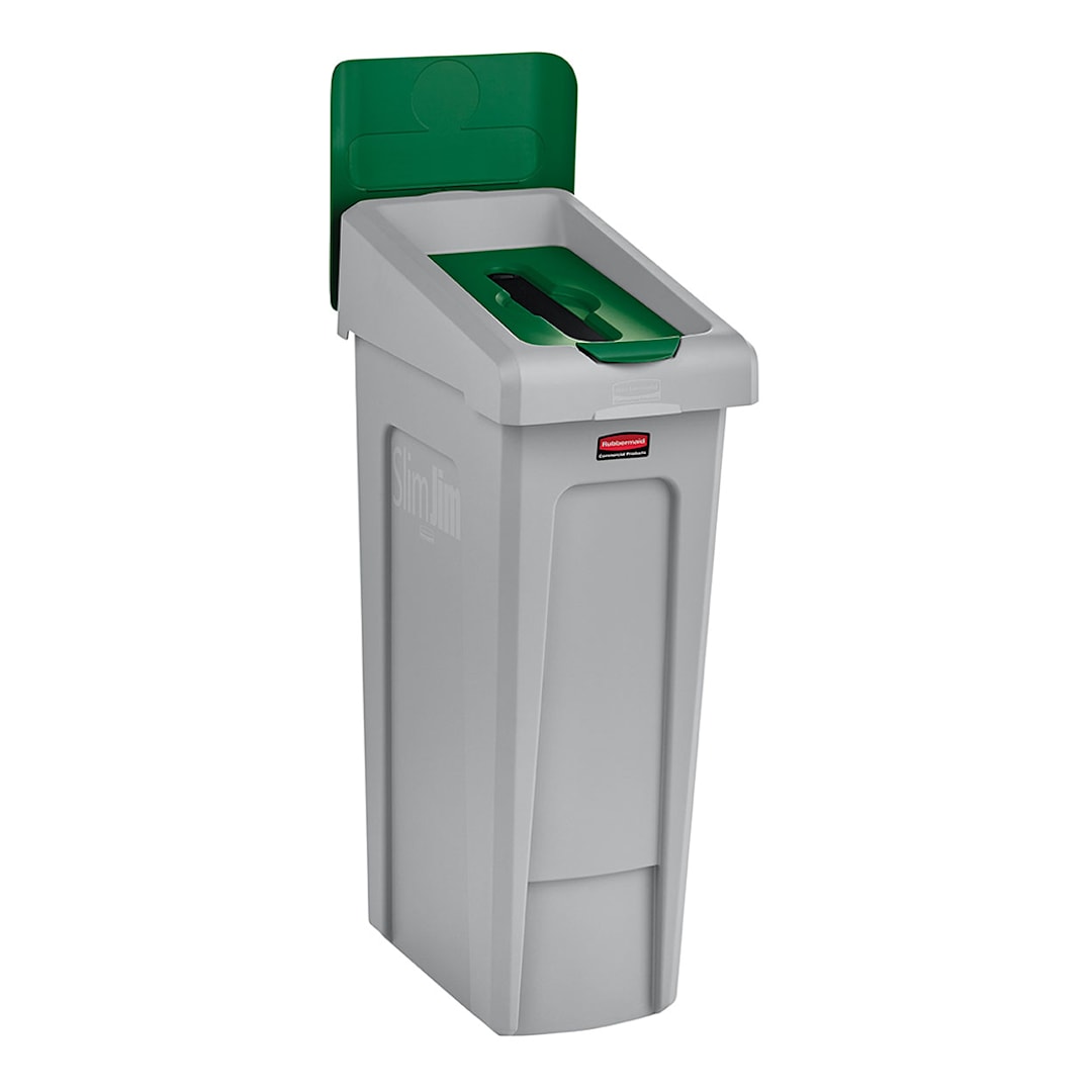 Rubbermaid 2185054 Slim Jim 23 Gallon Paper Recycling Container