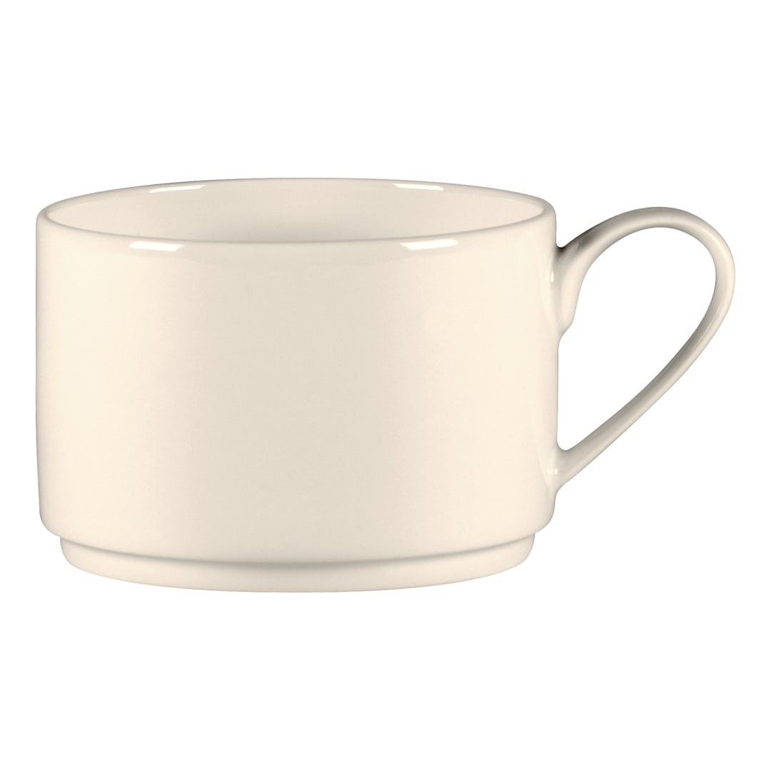RAK Porcelain BCFRSC28 Fedra White 9.8 ounce Stackable Cup