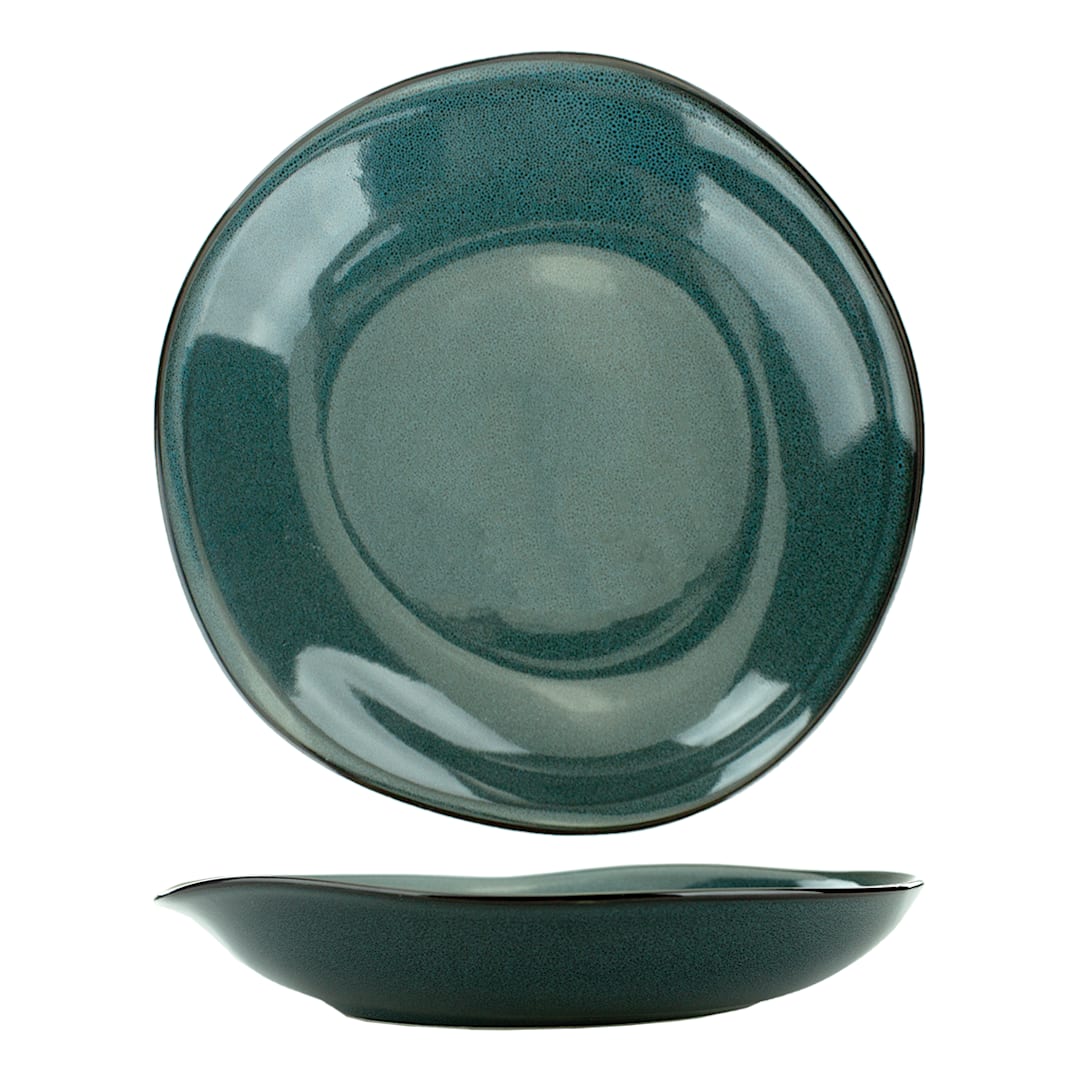 Int'l Tableware LU-120-MI Luna Midnight Blue 48 oz Soup Bowl