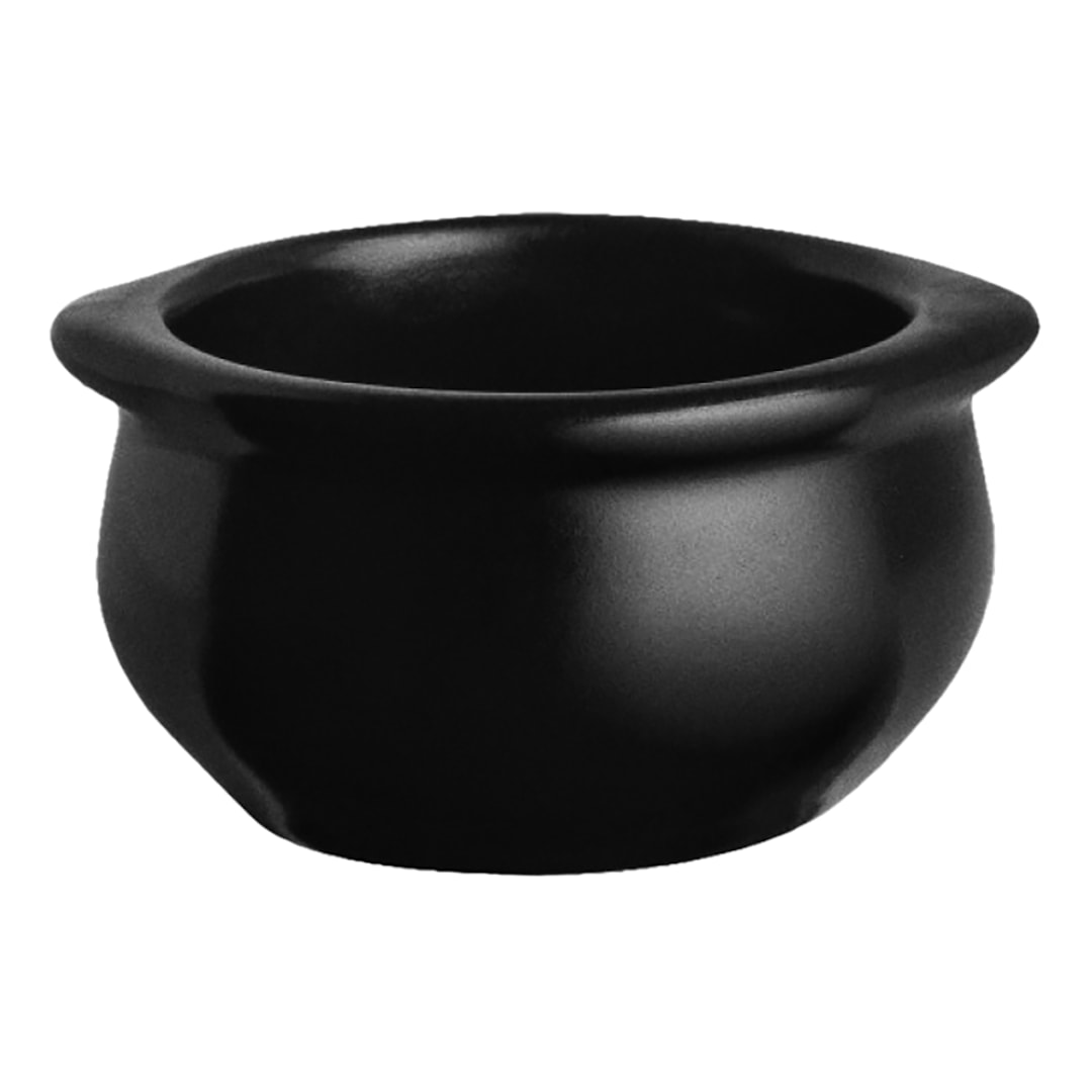 Diversified Ceramics DCI746MB Black 15 ounce Onion Soup Bowl