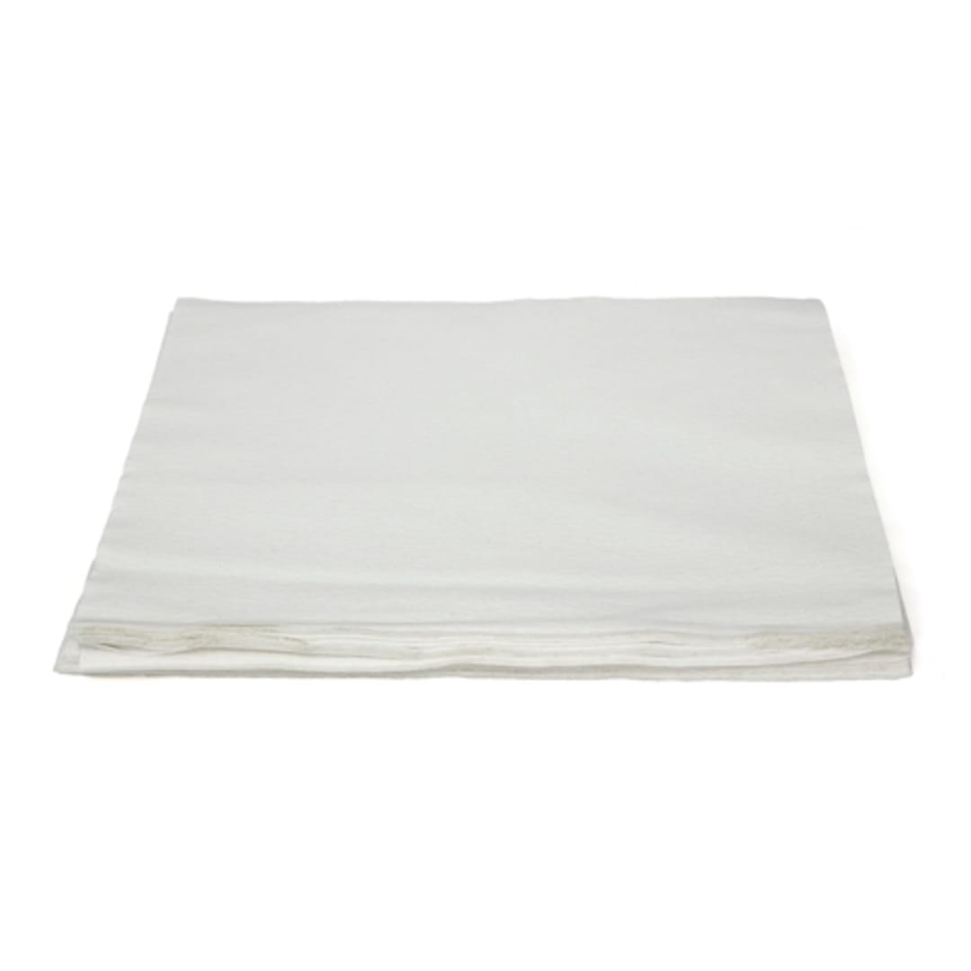 Hospeco N-LRVDFBW White Linen-Like 16 x 16" Napkin - 1000 / CS