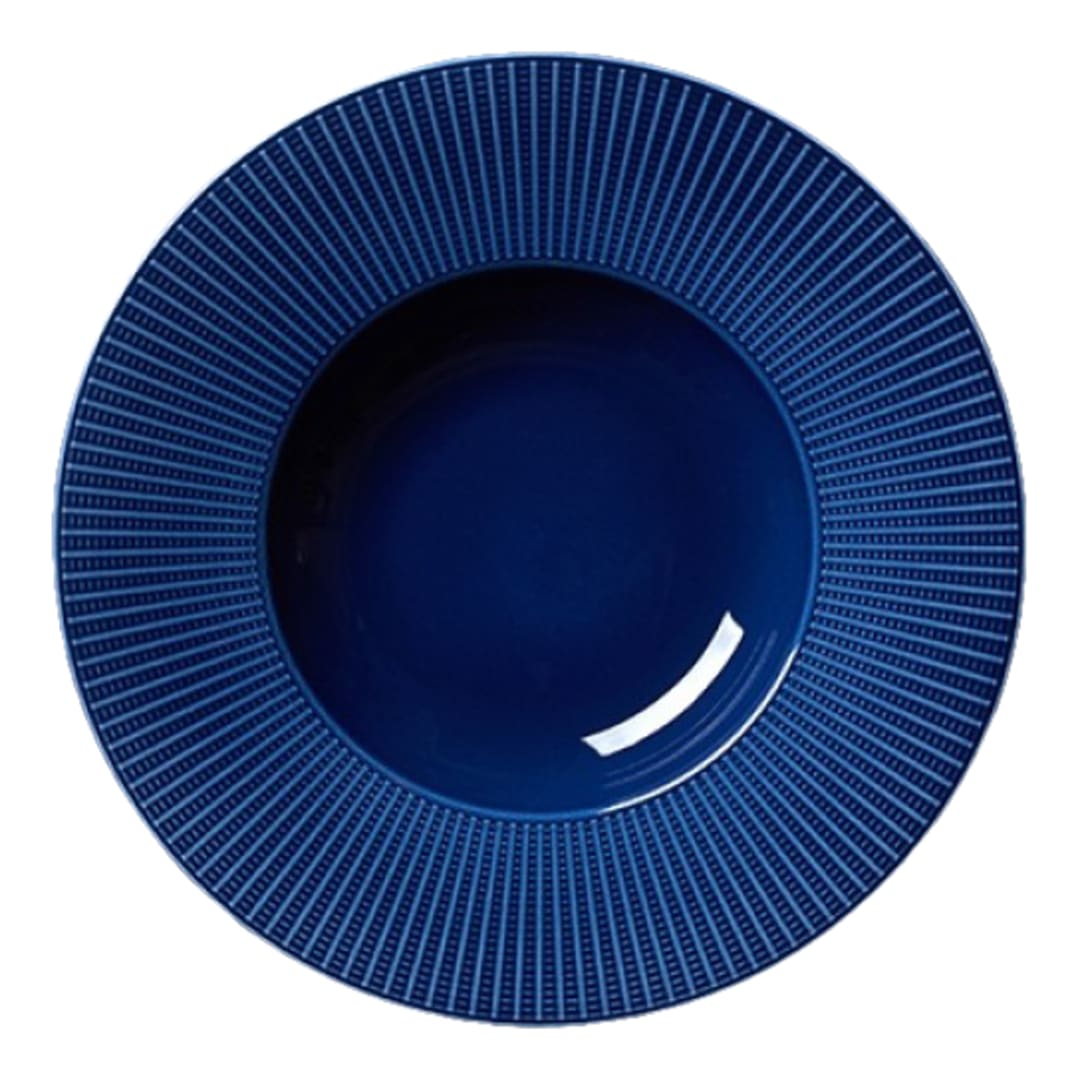 Steelite 9115C1176 Willow Azure 10 ounce Deep Rimmed Bowl - 6 / CS