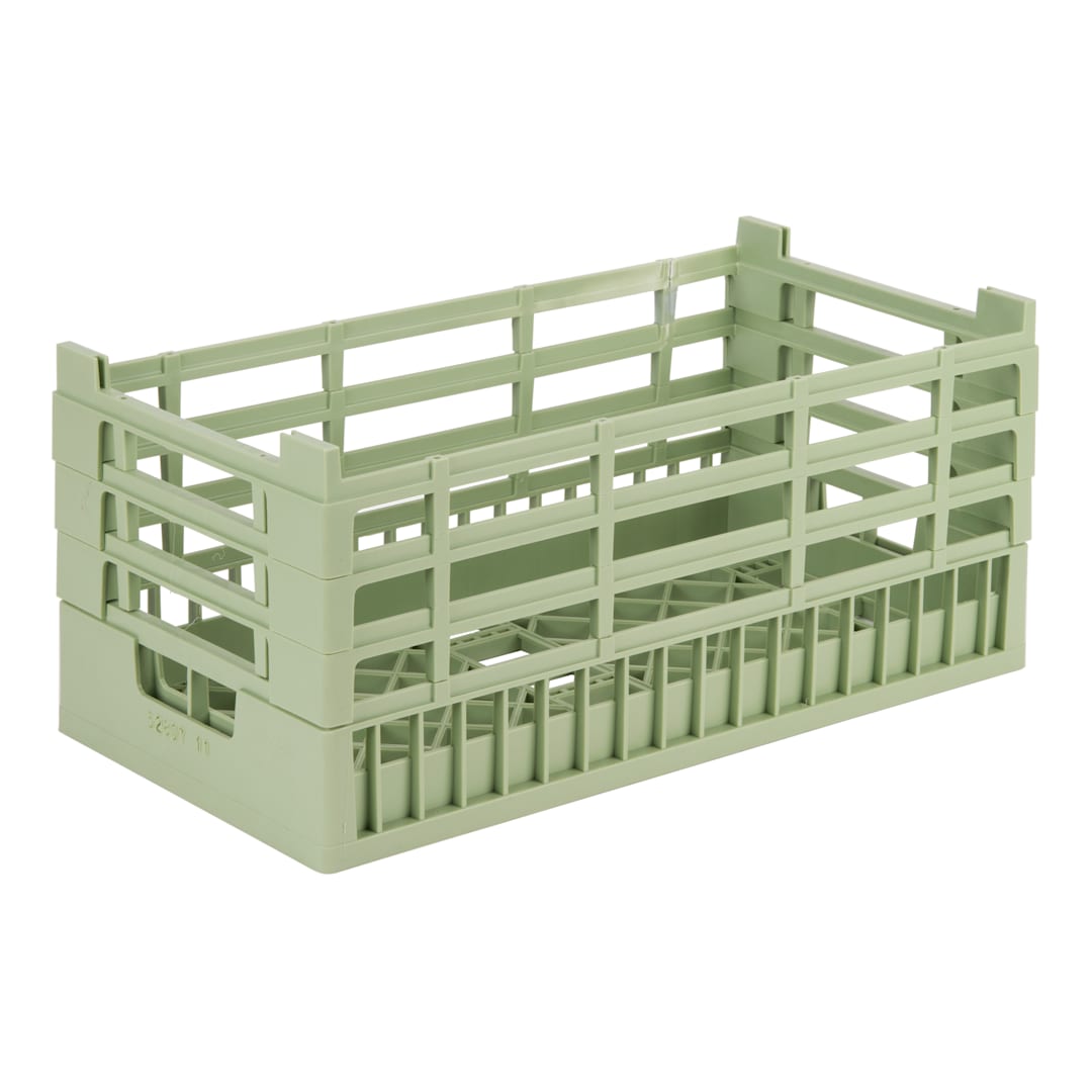Vollrath 5280311 Light Green Half Size Open Rack w/ 3 Ext. - 3 / CS