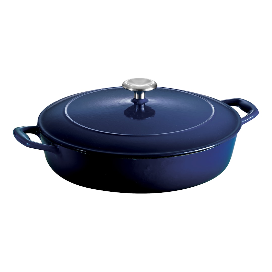 Darling Foodservice Cast Iron 4 quart Braiser Pan