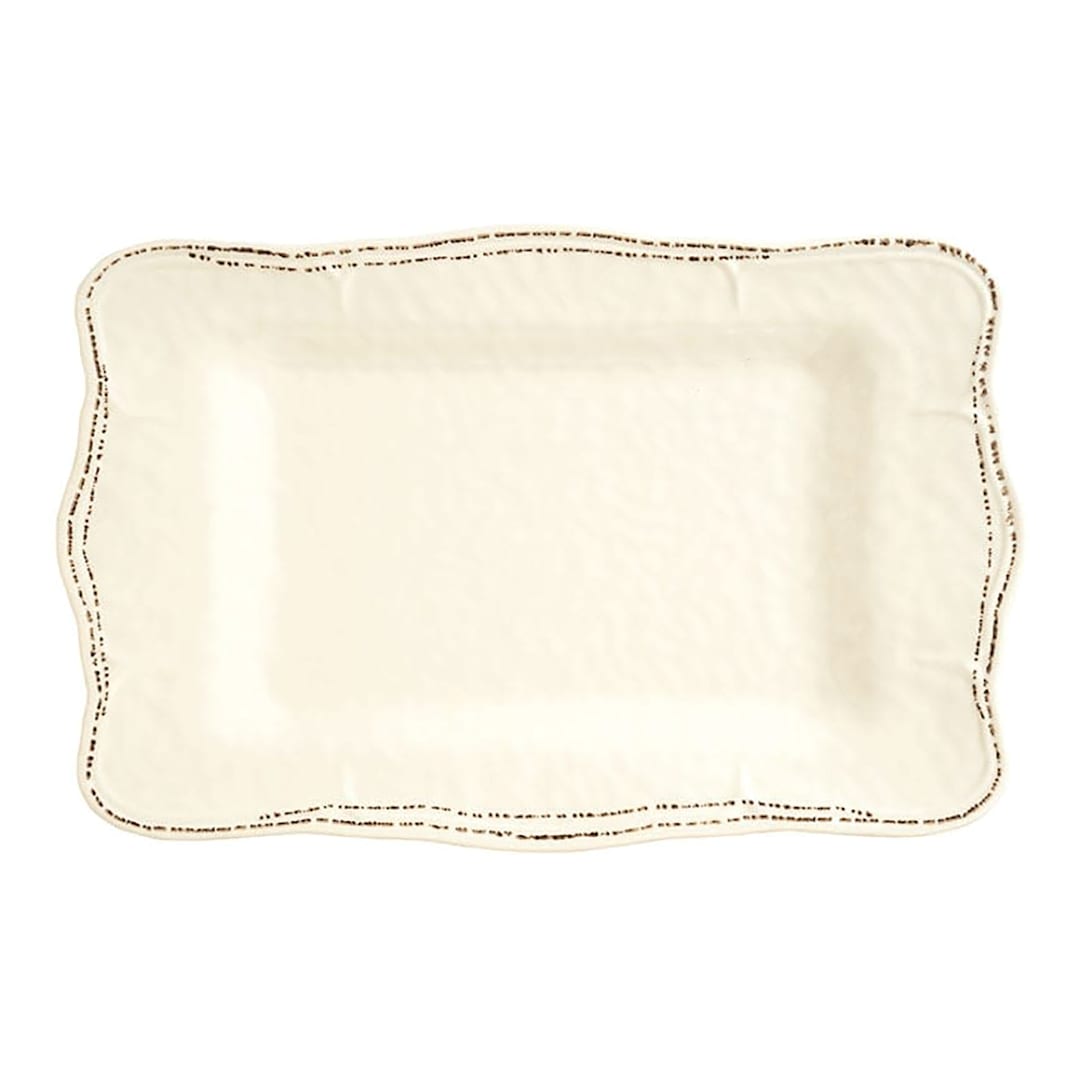 Libbey - Formerly World Tableware FH-580MEL Farmhouse 17 x 11" Serving Tray- 6 / CS
