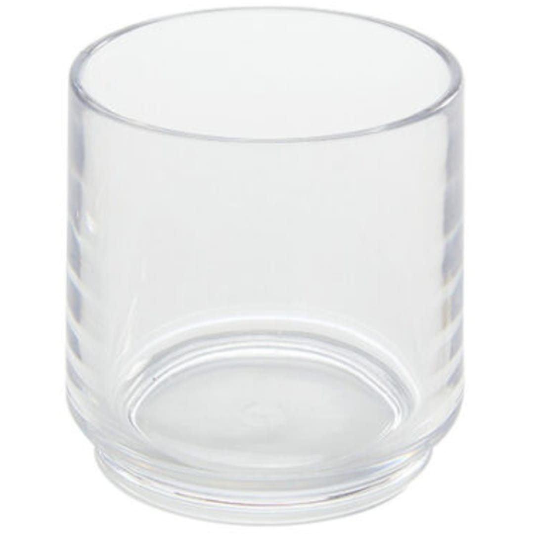 American Metalcraft BUR8 Unity Plastic 8 ounce Rocks Glass - Dozen