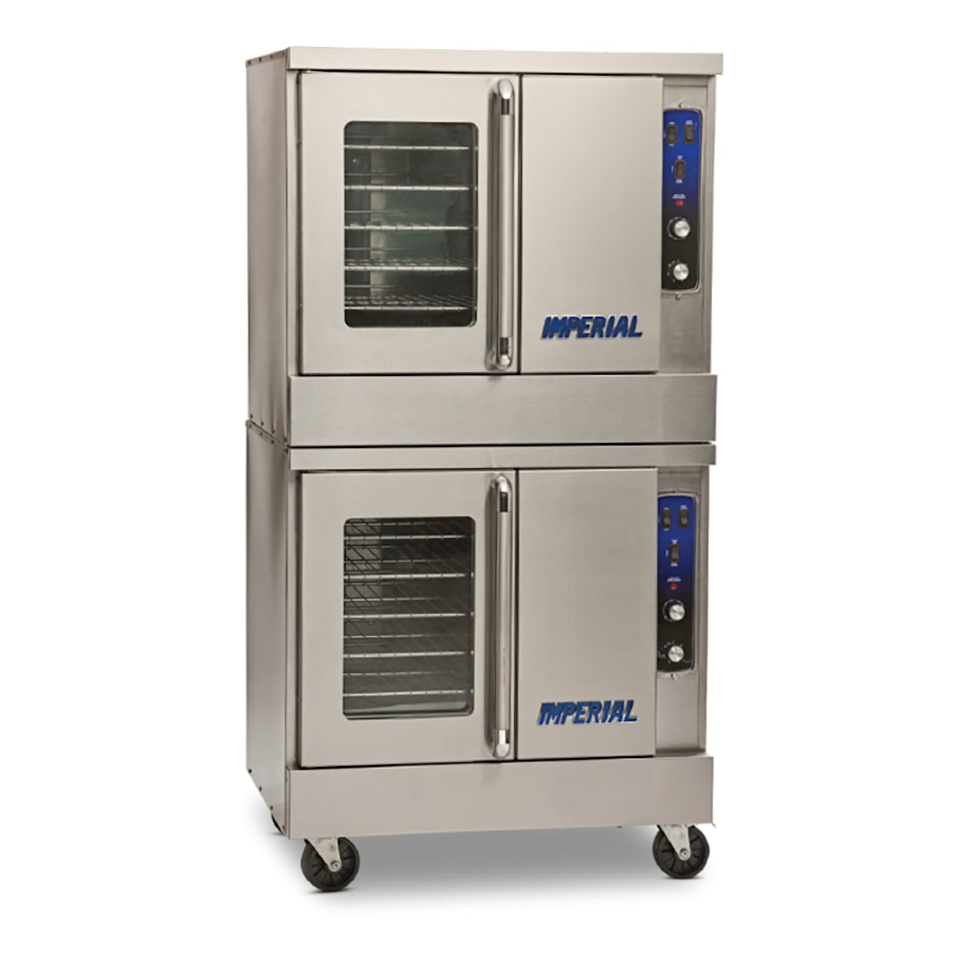 Imperial Range PCVDG-2 S/S Dbl-Deck Bakery Depth Gas Convection Oven