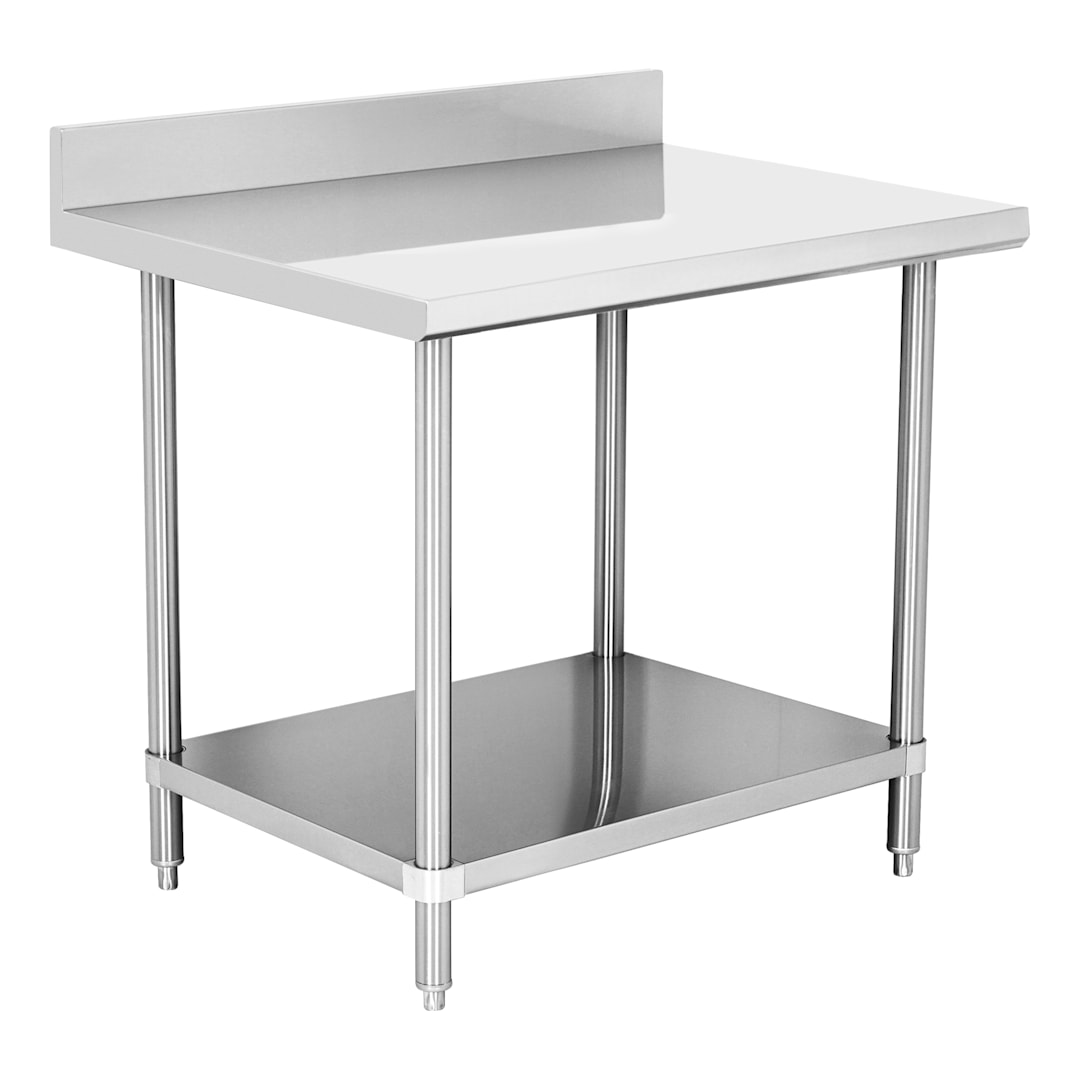 Darling Foodservice 16G S/S 30 x 36 in. Work Table w/ 4 in. Backsplash