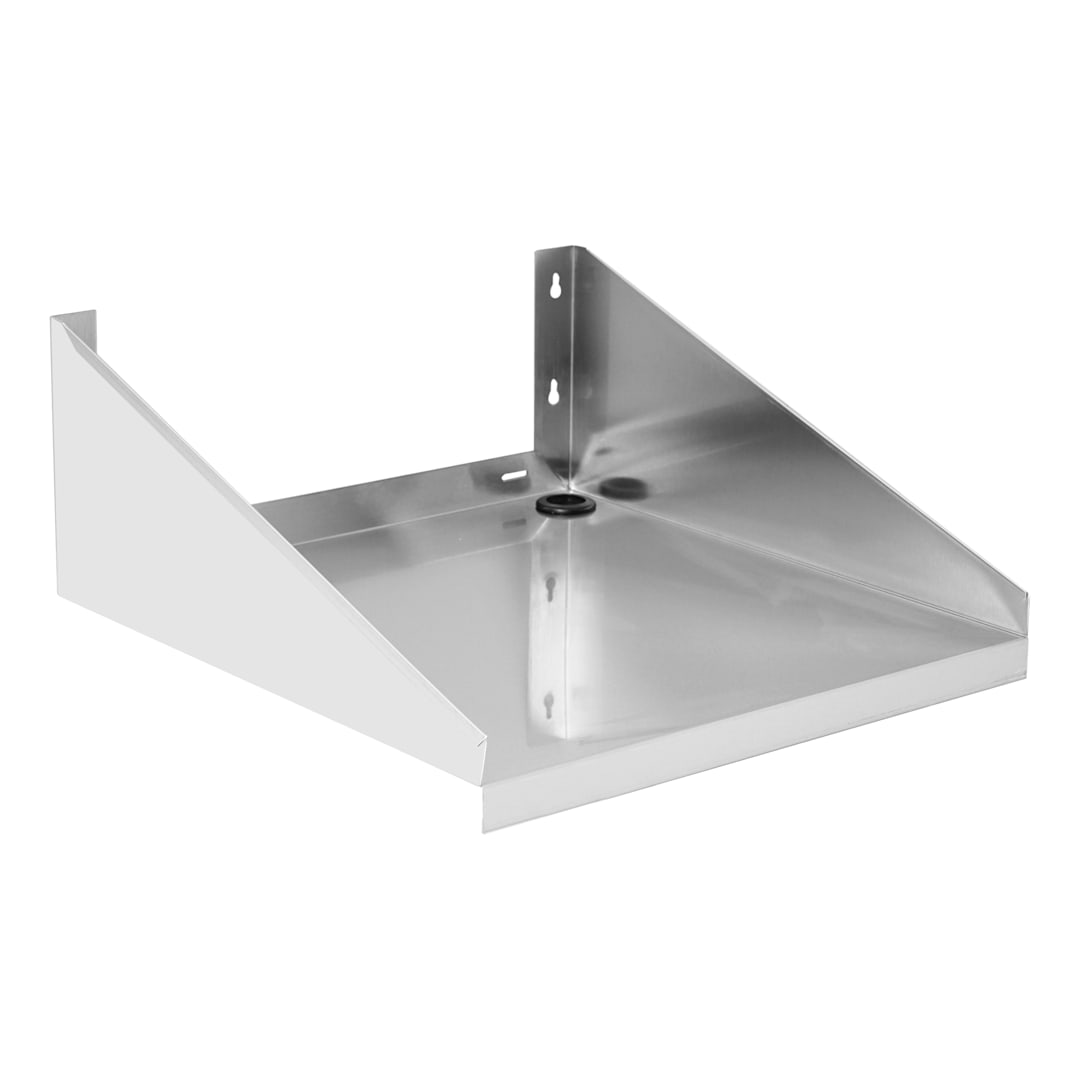 Darling Foodservice 18G S/S 24" x 24" Microwave Shelf
