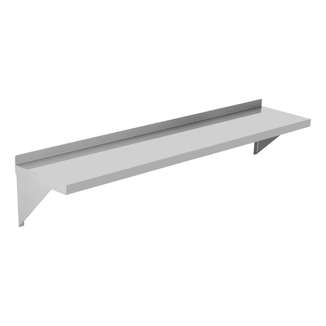 Darling Foodservice 18G S/S 12" x 60" Wall Shelf