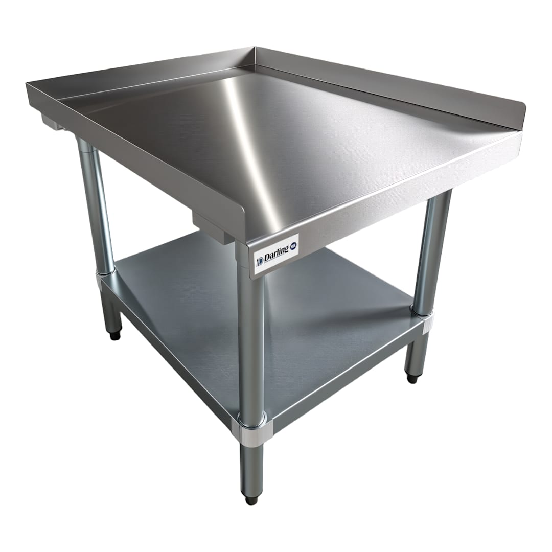 Darling Foodservice 30" x 24" Equipment Stand w/ S/S Top
