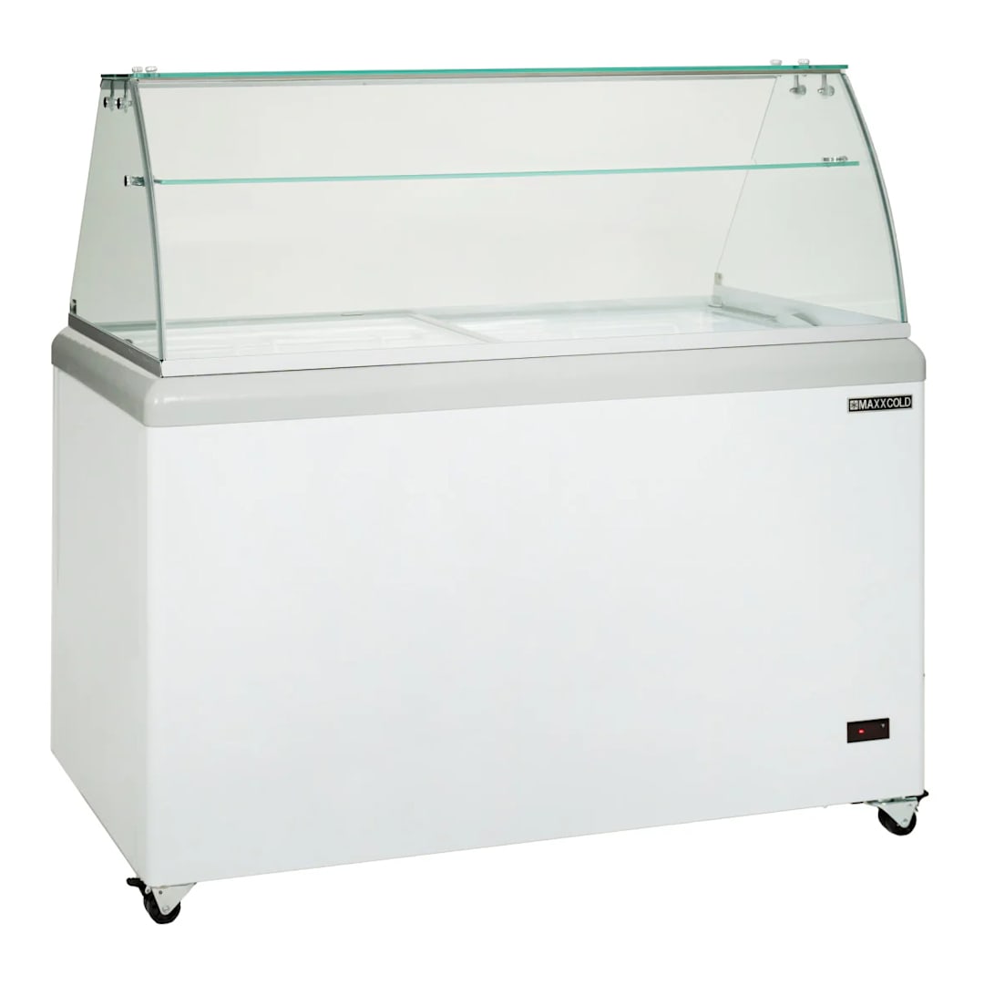 Maxx Cold MXDC-8 14 CF Mobile Ice Cream Dipping Cabinet