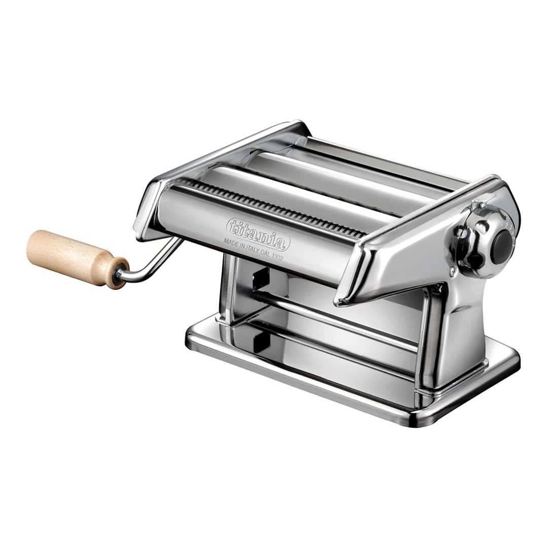 Matfer Bourgeat 073140 Titania Chrome/Steel Manual Pasta Machine