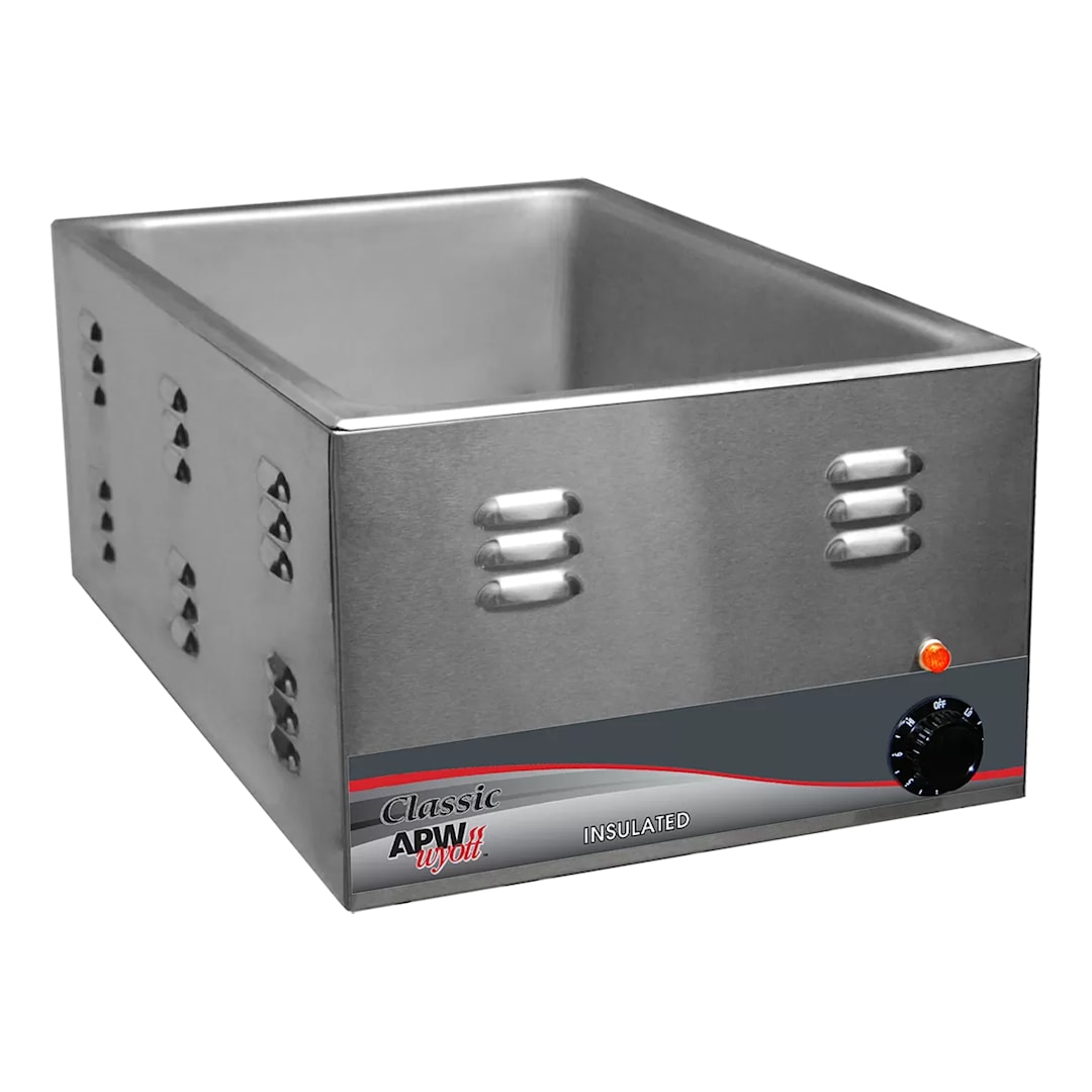 APW Wyott W-3VI 22 quart Countertop Electric Food Pan Warmer
