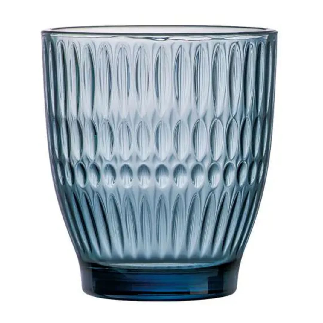 Arcoroc V8706 Rock Dew Blue 12 ounce Rocks Glass
