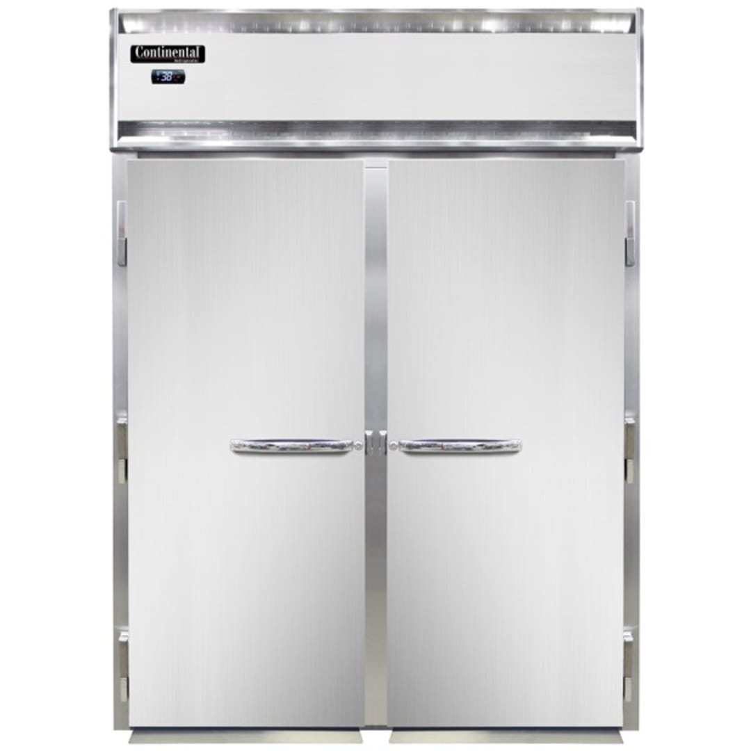 Continental D2RINSS S/S 2-Section 64 Cu Ft Roll-In Refrigerator