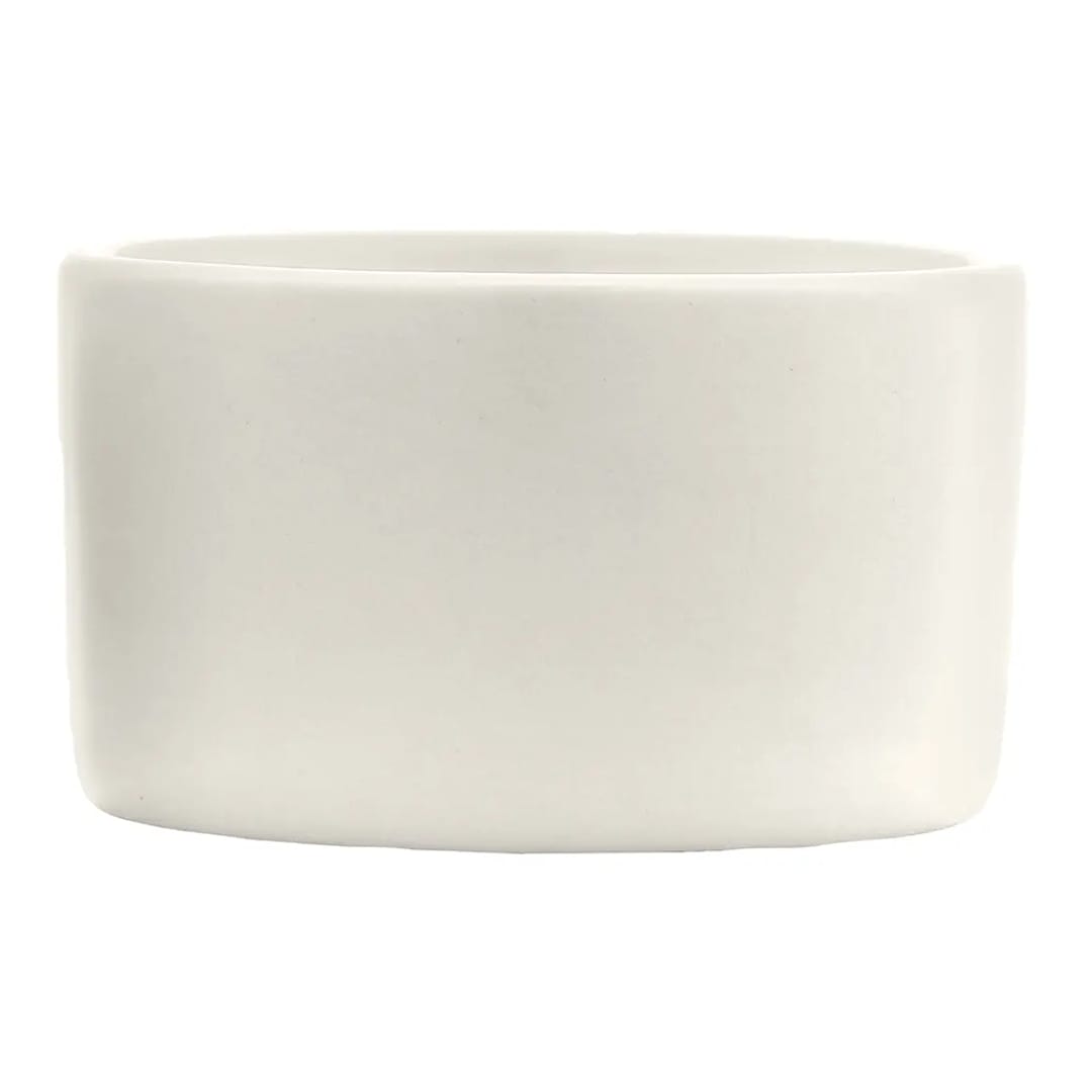Libbey - Formerly World Tableware 840-901-035 Porcelana White 3.5 oz. Ramekin