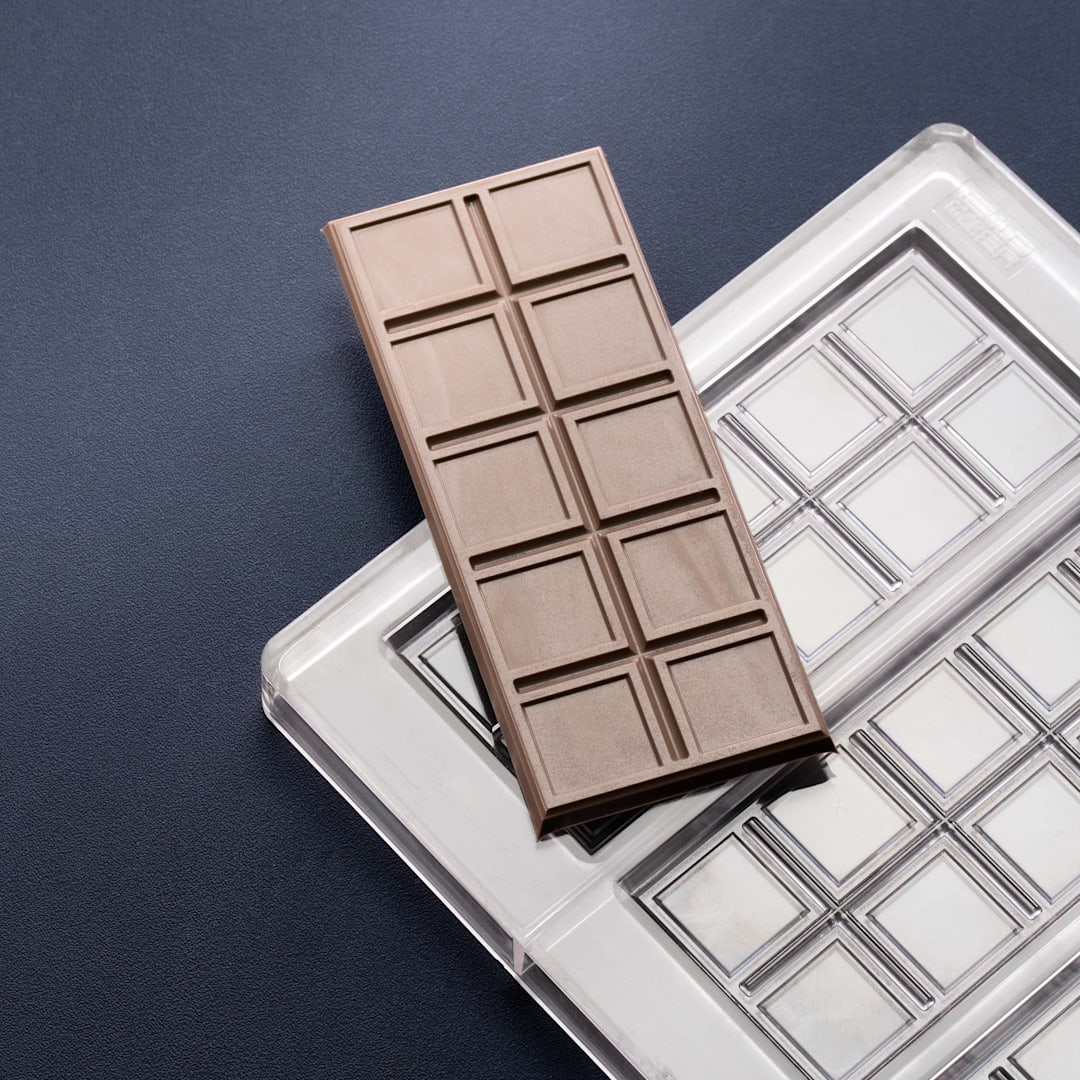 Bold Maker 22869 10 Pc 4 Bars 43mL Chocolate Bar Mold