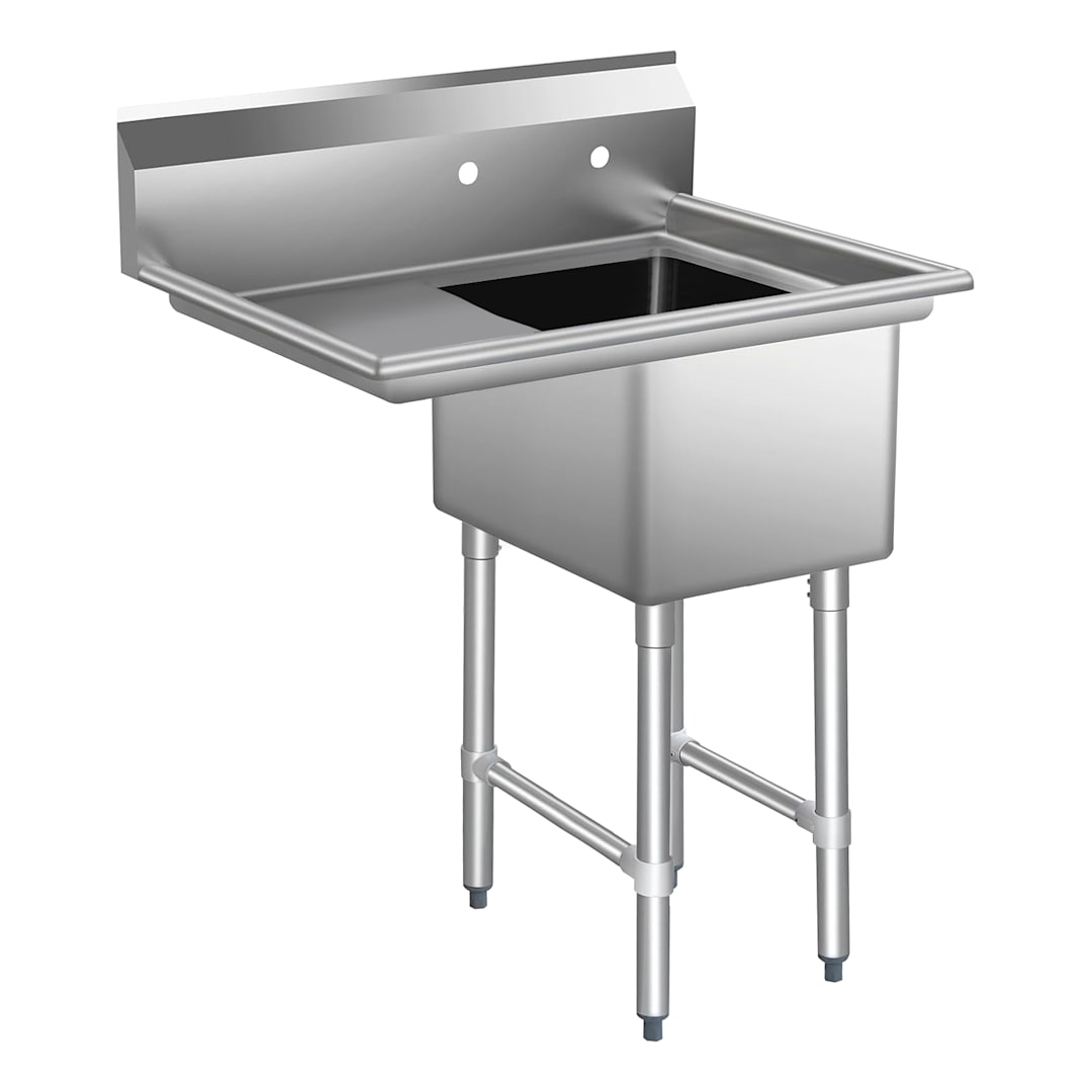 L18 304 16 x 20 x 14 1-Compartment Sink Kit with Legs