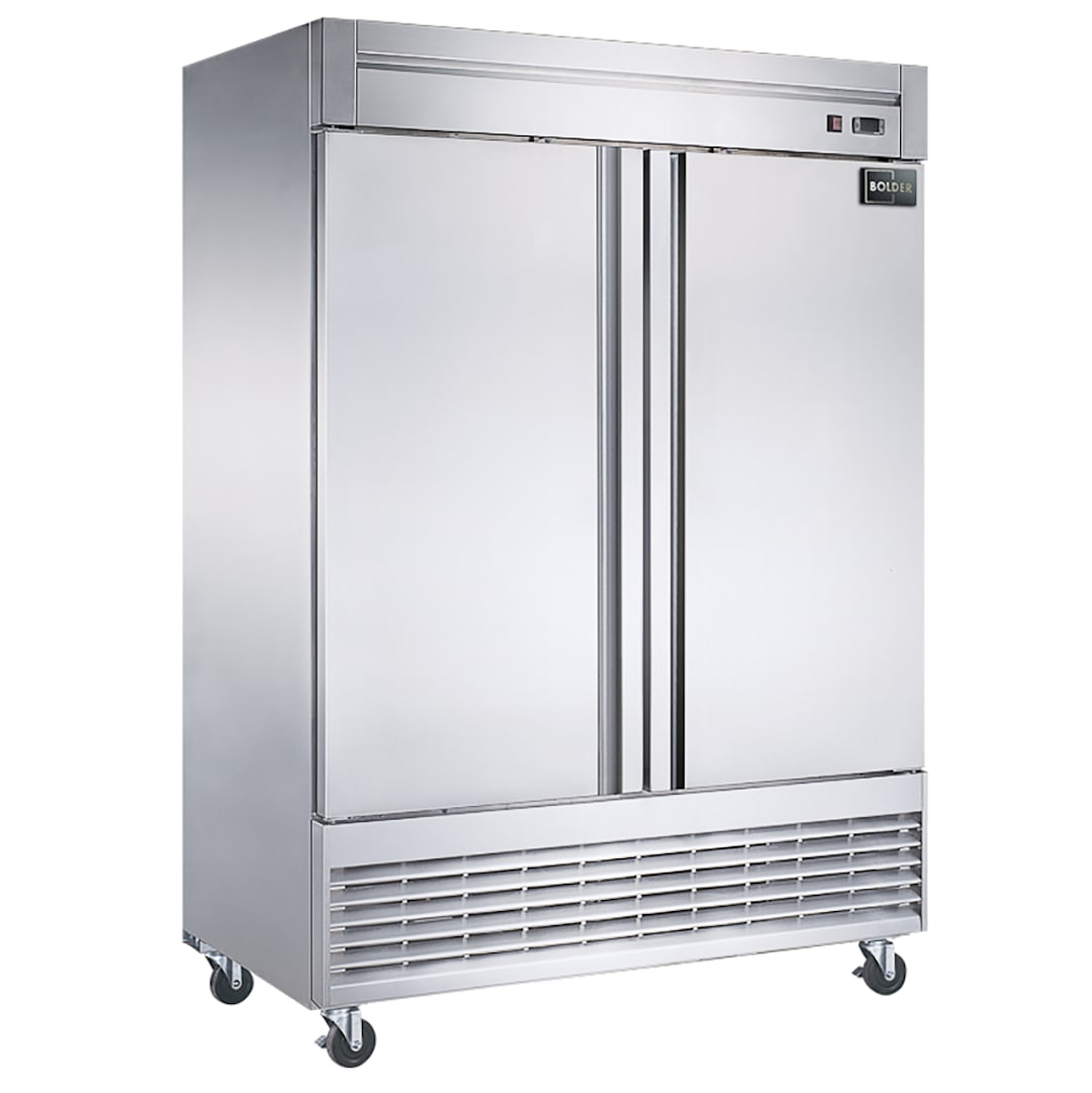 Bolder 2-Door 42Cft 55" Reach-In Refrigerator