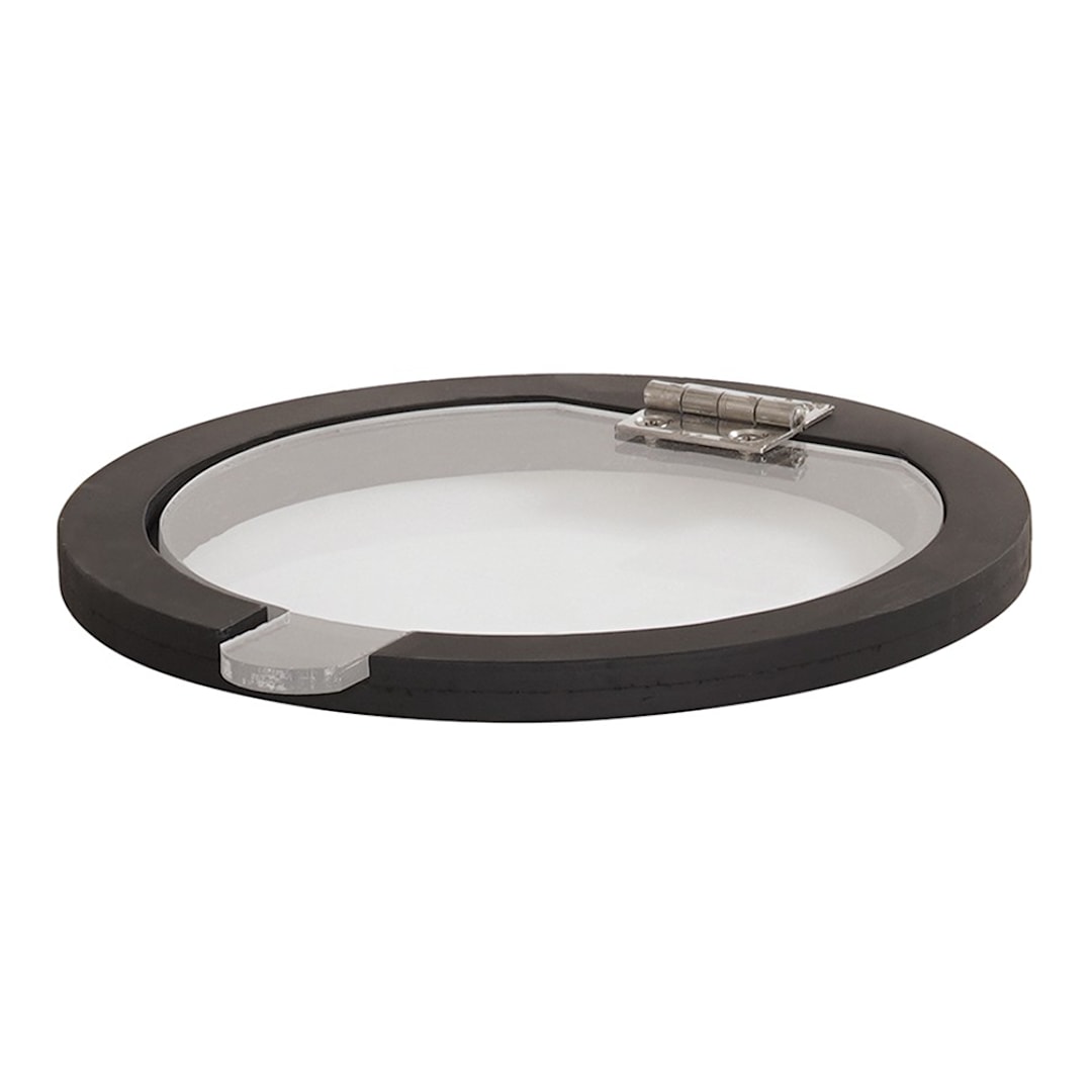 Cal-Mil 23810-8LID Acrylic Hinged Lid for Topping Jar