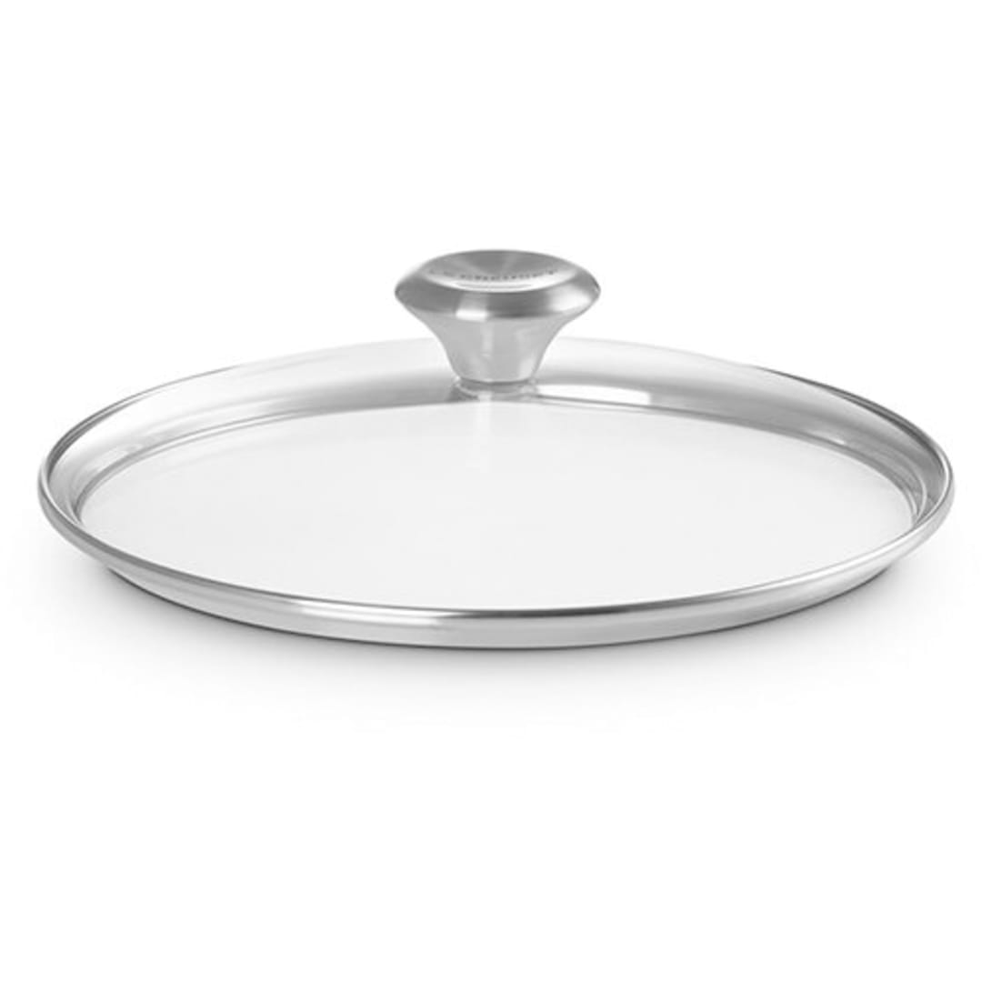 Le Creuset 51150024001261 Glass Cover Lid with S/S Knob