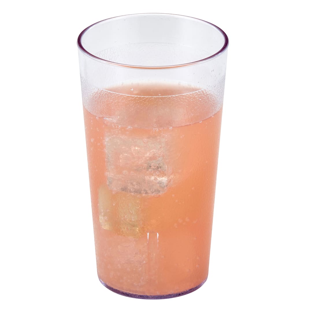 Cambro 1200P152 Colorware Clear 12.6 Oz. Plastic Tumbler