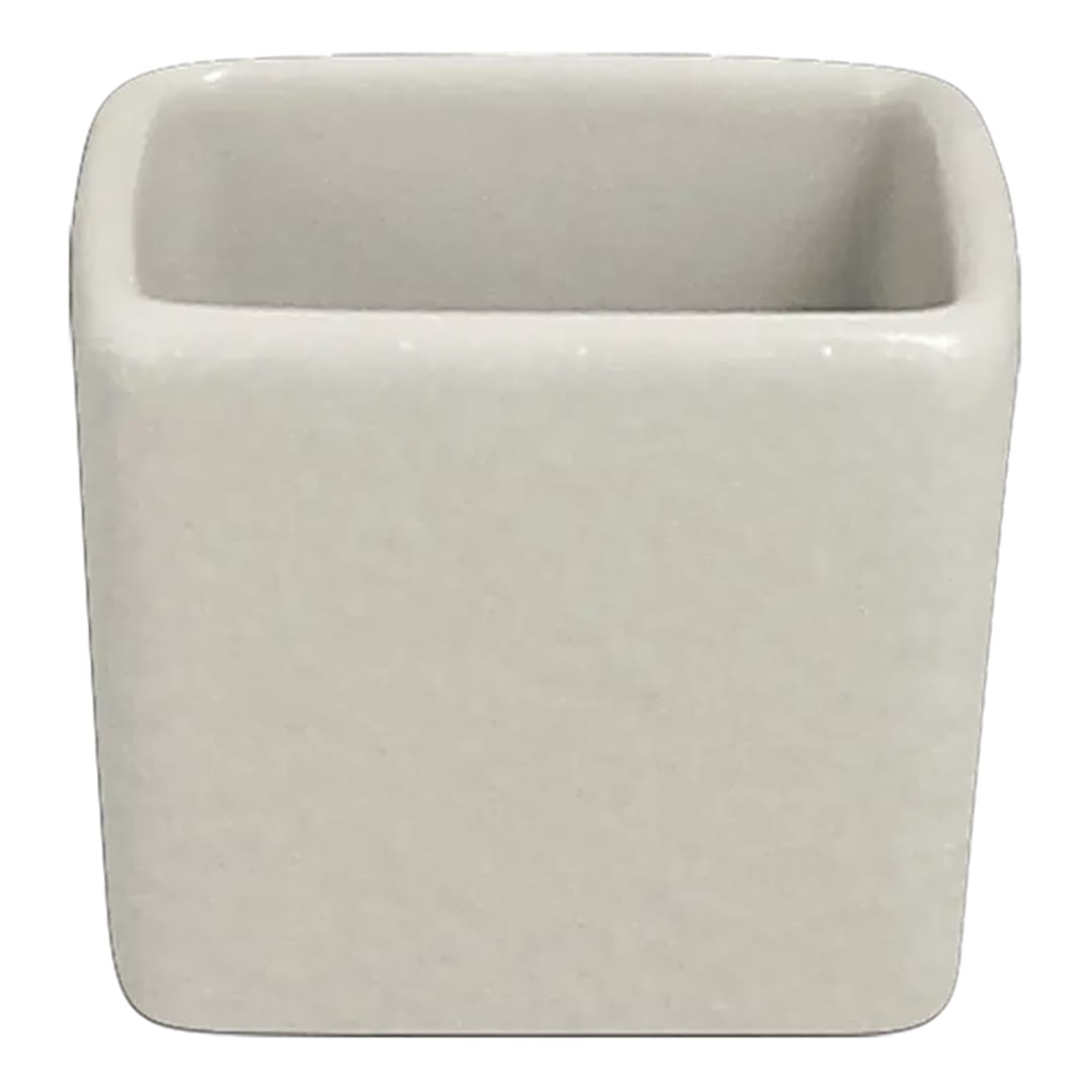 RAK Porcelain NFOPSD01WH Neo Fusion Sand 3 ounce Cube Dish