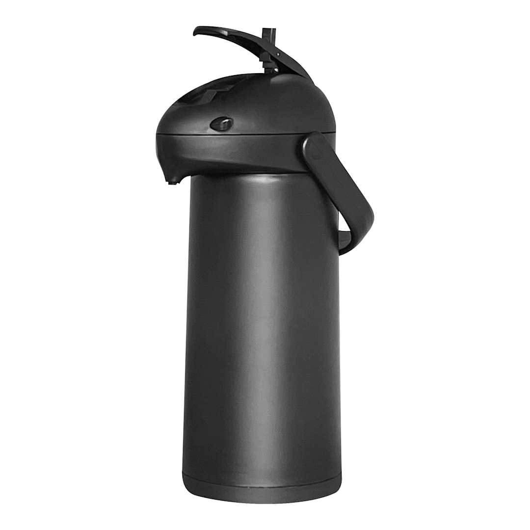 Steelite 7401MM109 Falcon Matte Black 1.9L Insulated Airpot - 6 / CS
