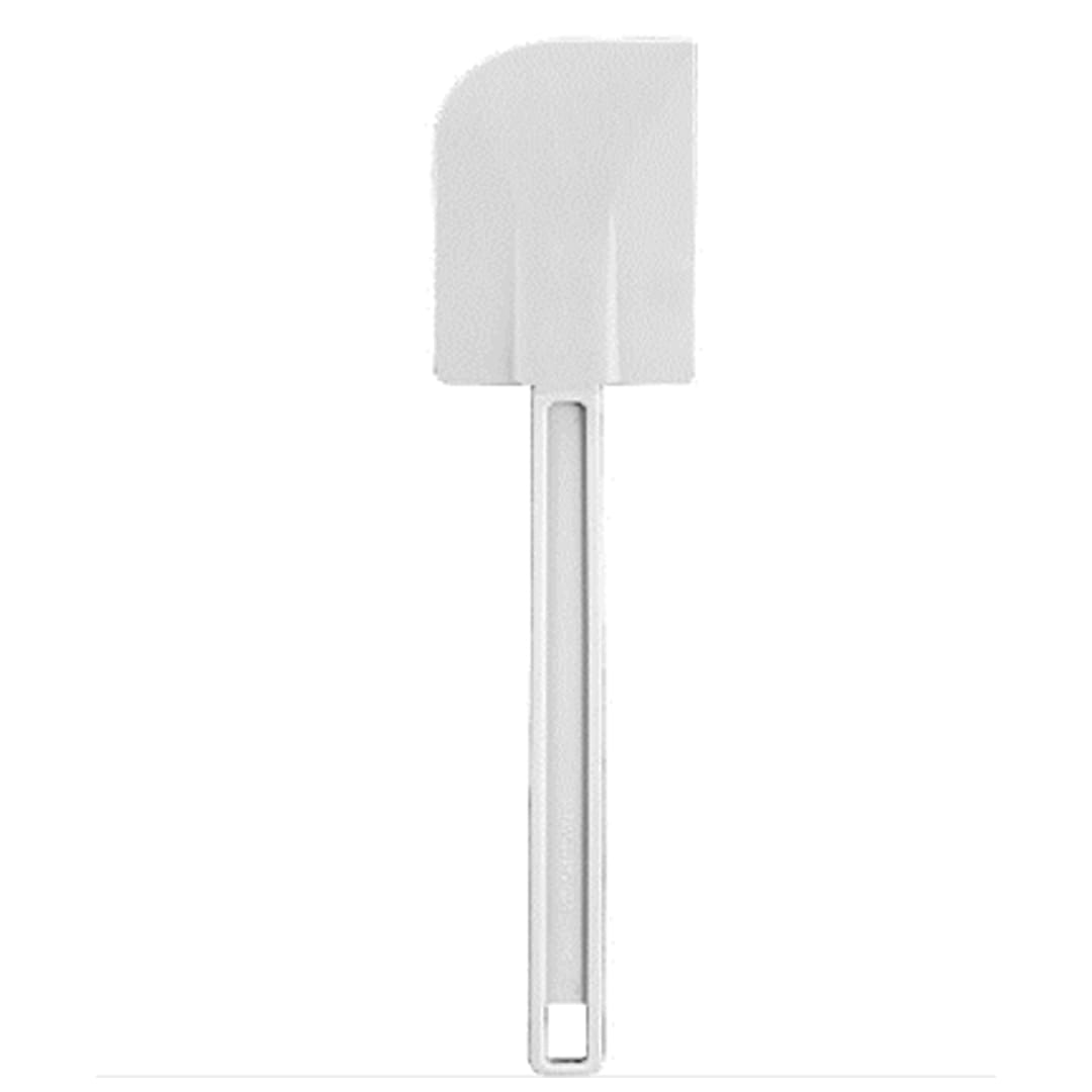 Darling Foodservice Rubber Blade 14" Spatula w/ White Handle