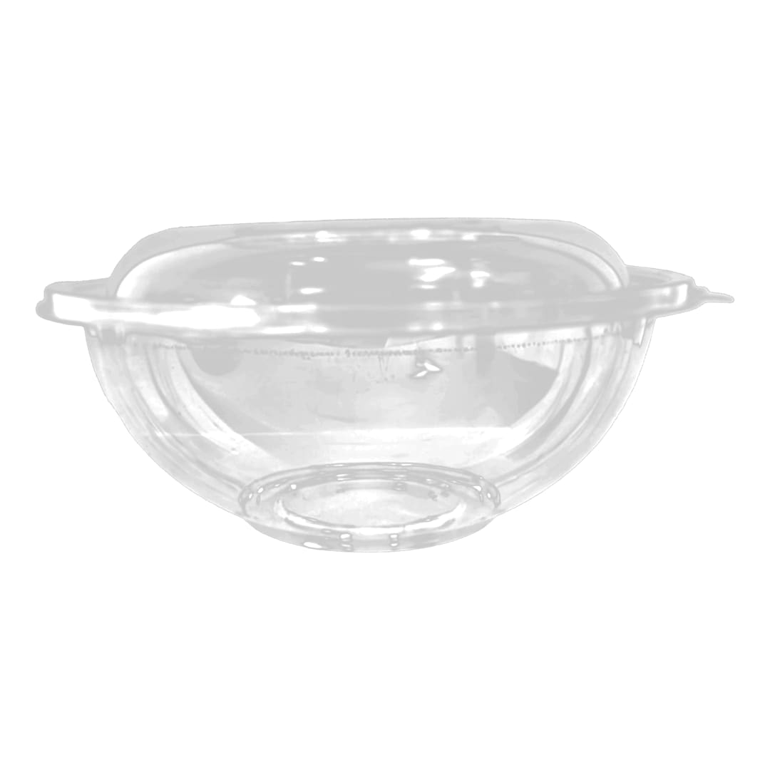Darling Foodservice Clear PET 160 ounce Bowl and Lid Set