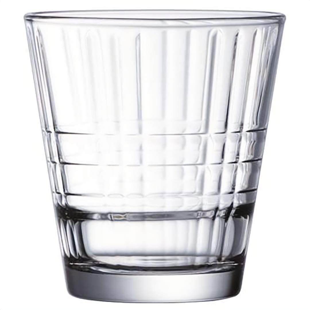 Arcoroc X0392 Stack Up Cross 8-3/4 ounce Rocks Glass