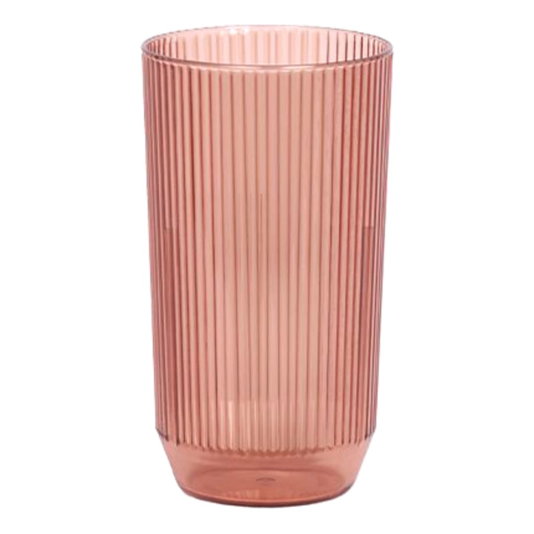 FOH AHB008PIT23 Gatsby Rose 16 ounce Plastic Highball Glass