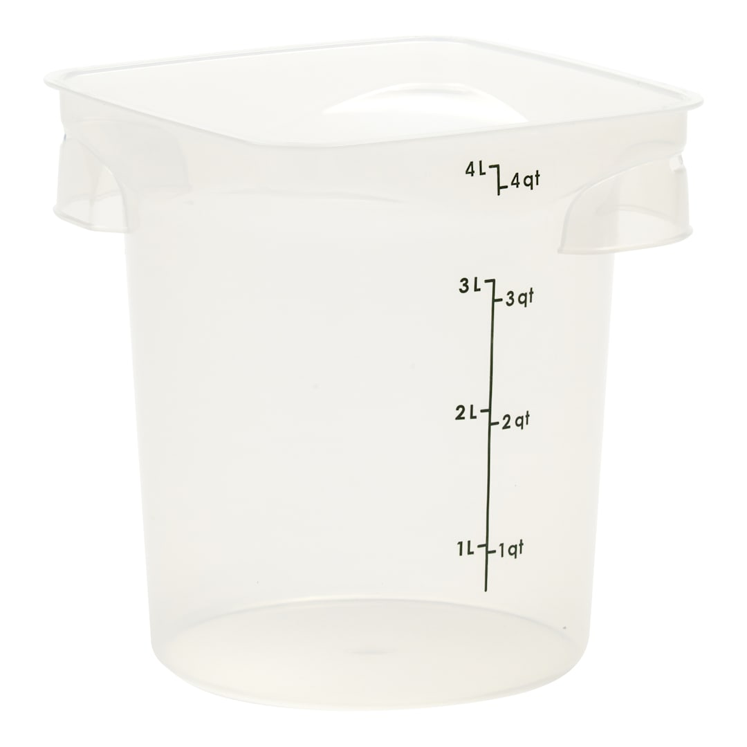 Cambro 4RFSPROPP190 CamRounds™ Translucent 4 quart Container