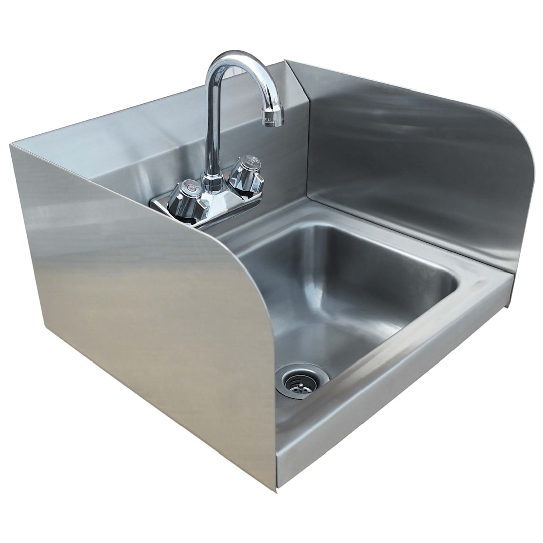 Darling Foodservice 17 x 15 Hand Sink w/ 14 x 10 Bowl and Faucet