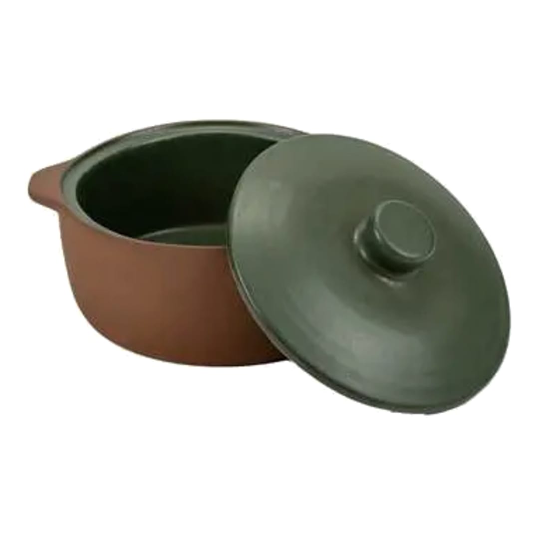 ARC Cardinal FP395 Terra Green 17 ounce Casserole Dish - 2 / CS