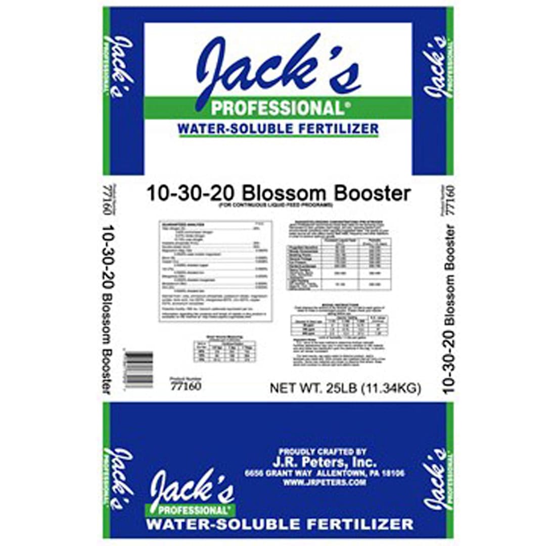 BFG Supply JRP77160 25Lb 10-30-20 Blossom Booster Fertilizer - 1 / BG