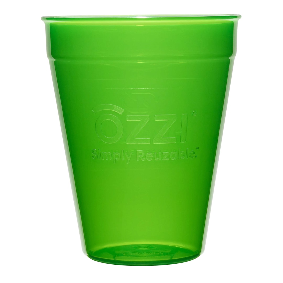 Agreenozzi O-CUP12-G Green 12 ounce Hot/Cold Cup