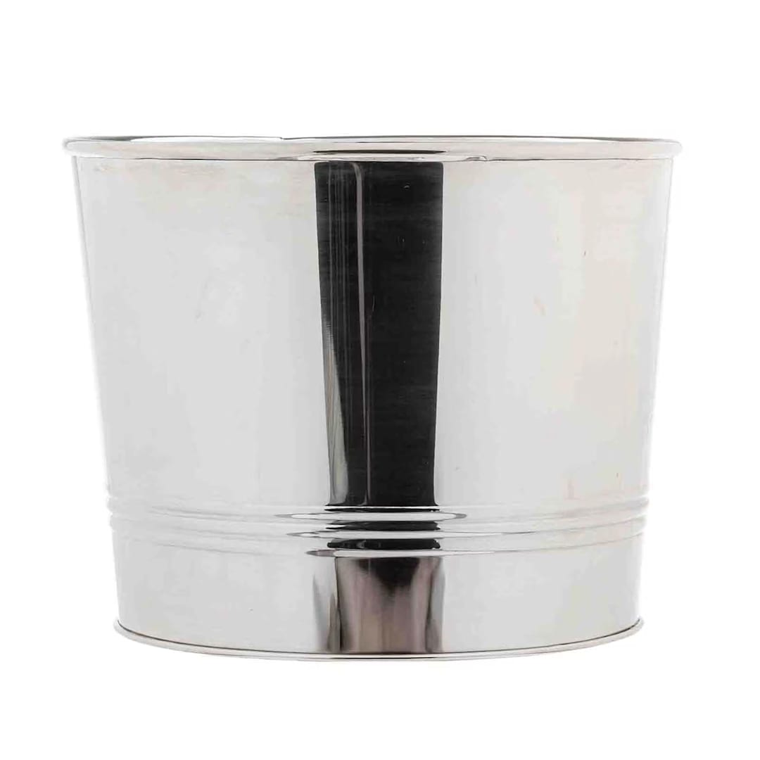 TableCraft 13017 Banded S/S 10"Dia x 8" Bev Dispenser Base