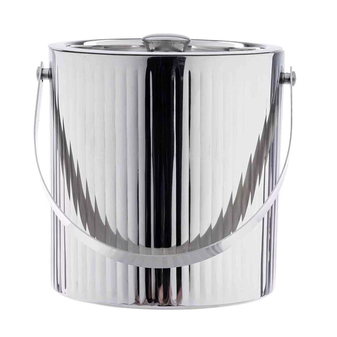 TableCraft 12972 S/S Ripple Double Wall 2.75 quart Ice Bucket
